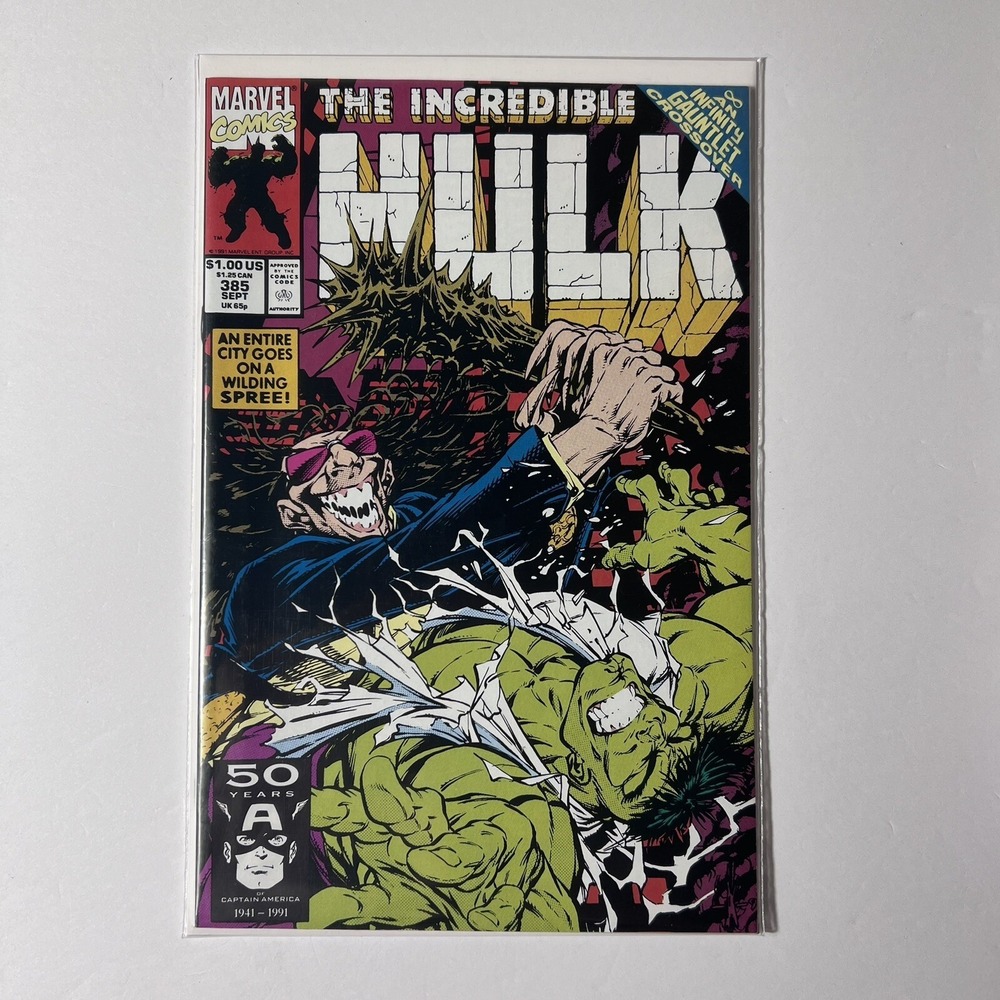 Marvel Comics The Incredible Hulk #385